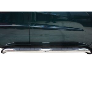 3in Round Side Steps Stainless Steel