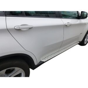 OE Style Running Boards Brushed Aluminum