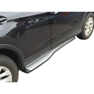 OE Style Running Boards Brushed Aluminum