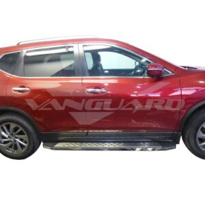 F2 Style Running Boards Polished Chrome
