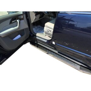 F2 Style Running Boards Polished Chrome