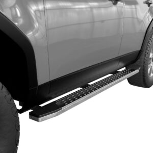 F2 Style Running Boards Polished Chrome