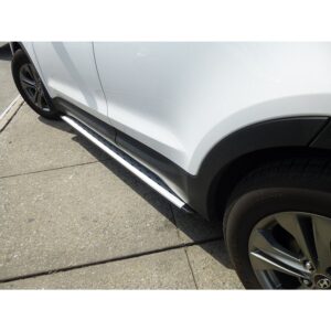 OE Style Running Boards Brushed Aluminum