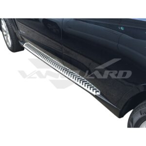 OE Style Running Boards Brushed Aluminum