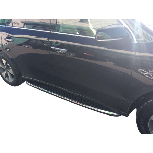 OE Style Running Boards Black