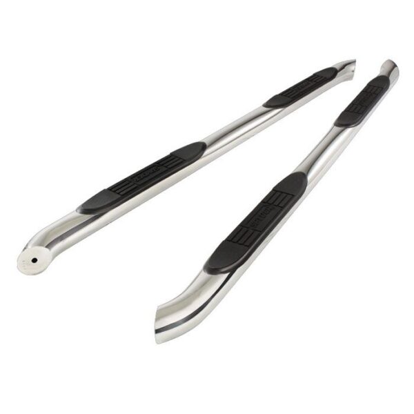 3in Round Side Steps Stainless Steel