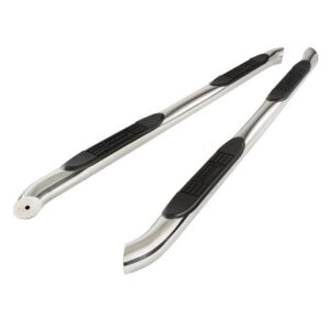 3in Round Side Steps Stainless Steel
