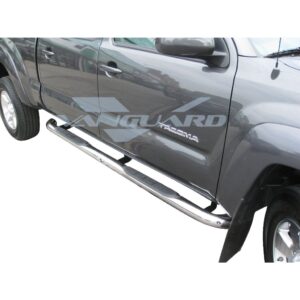 3in Round Side Steps Stainless Steel