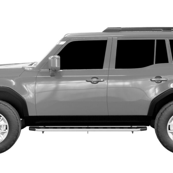 F3 Style Running Boards Black