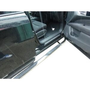 3in Round Side Steps Stainless Steel