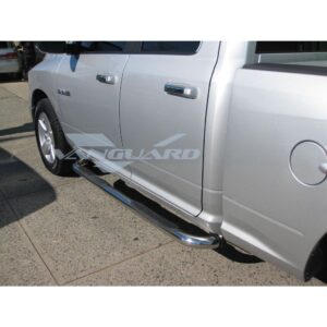 3in Round Side Steps Stainless Steel