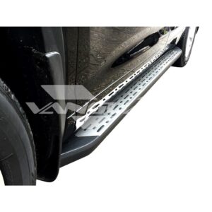 OE Style Running Boards Brushed Aluminum