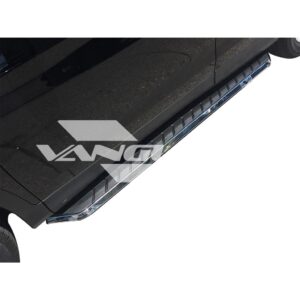 F1 Style Running Boards Black