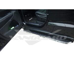 F1 Style Running Boards Black