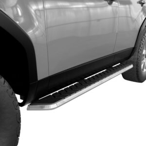 F1 Style Running Boards Black