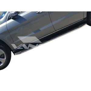 F6 Style Running Boards Black