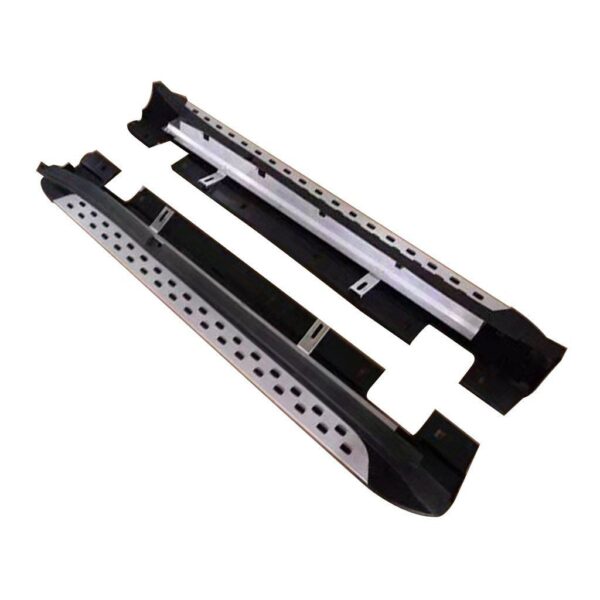OE Style Running Boards Brushed Aluminum