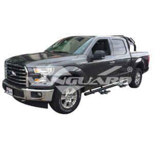 V Signature Side Steps Black Powdercoat