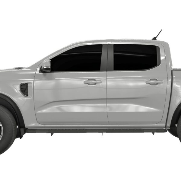 Rival Running Boards Black Powdercoat