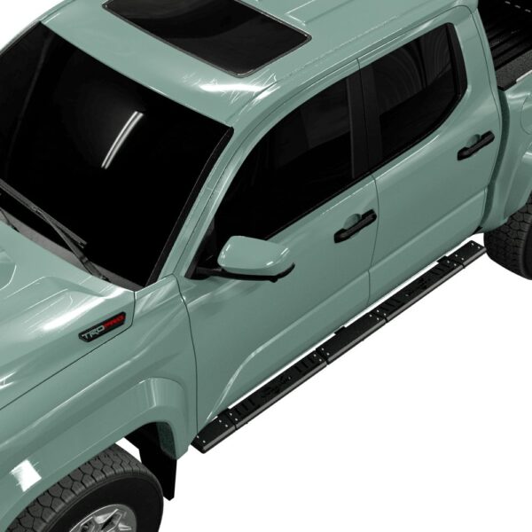 Optimus Side Steps Black Powdercoat