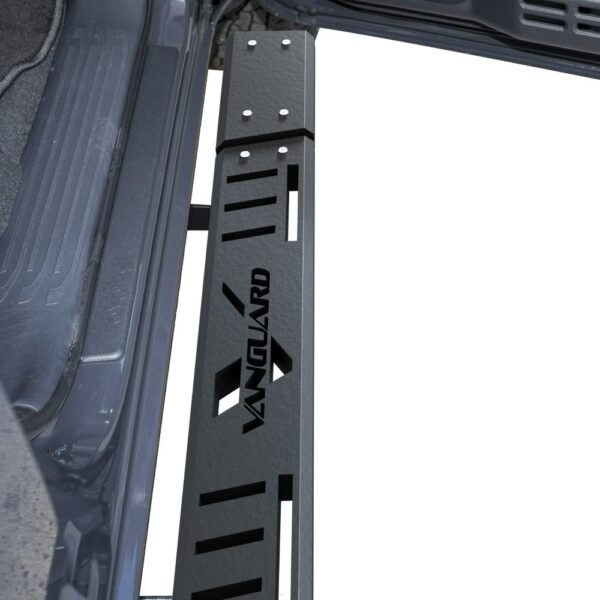 Optimus Side Steps Black Powdercoat