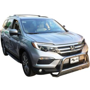 Wide Bull Bar Stainless Steel