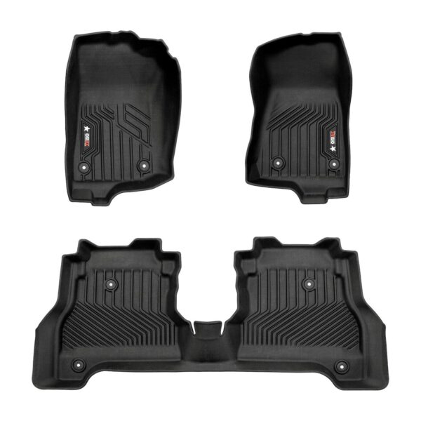 OMAC Premium Floor Mats for Jeep Gladiator 2020-2023 Heavy Duty All-Weather