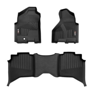 OMAC Premium Floor Mats Dodge Ram 1500 2009-2018 Heavy Duty All-Weather