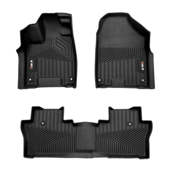OMAC Premium Floor Mats Liners for Honda Pilot 2016-2022 Heavy Duty All-Weather