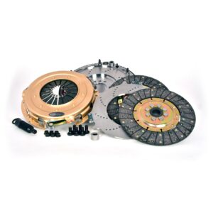 Centerforce SST 10.4, Multi=Disc Clutch and Flywheel Kit, 45.60 lbs, 168 Tooth Gear, 0 in/oz Internally Balanced, 6 Bolt Crank, 925 ft/lbs Capacity, 10.4in Dia., 26-Spline, Fits Chevrolet/GMC Cars and Trucks 8 Cyl