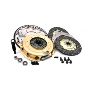Centerforce SST 10.4, Multi=Disc Clutch and Flywheel Kit, 44.30 lbs, 168 Tooth Gear, 0 in/oz Internally Balanced, 6 Bolt Crank, 925 ft/lbs Capacity, 10.4in Dia., 26-Spline, Fits Chevrolet/Pontiac Cars 8 Cyl