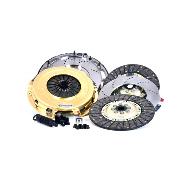 Centerforce SST 10.4, Multi=Disc Clutch and Flywheel Kit, 46.15 lbs, 168 Tooth Gear, 6 Bolt Crank, Fits Chevrolet Crate Engines & Swaps ZZ454 7.4L