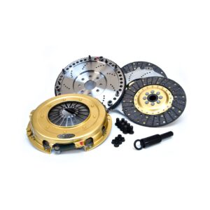 Centerforce SST 10.4, Multi=Disc Clutch and Flywheel Kit, 46.10 lbs, 130 Tooth Gear, 8 Bolt Crank, 925 ft/lbs Capacity, 10.4in Dia., 18-Spline, Fits Dodge/Plymouth Cars 7.0L/7.2L