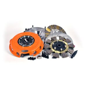 Centerforce DYAD ? DS 10.4, Multi-Disc Clutch and Flywheel Kit, 55.60 lbs, 164 Tooth Gear, 8 Bolt Crank, 1300 ft/lbs Capacity, 10.4in Dia., 23M-Spline, Fits Ford s Mustang 5.0L