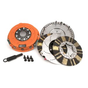 Centerforce DYAD ? DS 10.4, Multi-Disc Clutch and Flywheel Kit, 130 Tooth Gear, 0 in/oz Internally Balanced, 6 Bolt Crank, 1300 ft/lbs Capacity, 10.4in Dia., 18-Spline, Fits Dodge/Plymouth Cars 7.2L