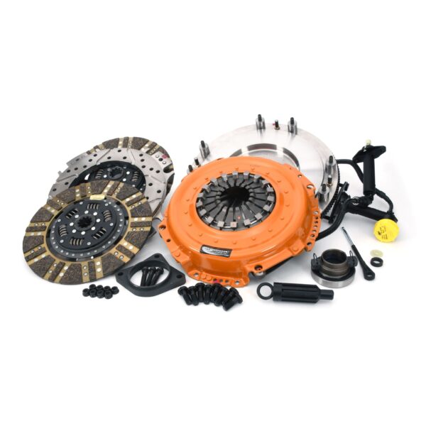 Centerforce ? Diesel Twin and Flywheel Kit, 109.10 lbs, 152 Tooth Gear, 0 in/oz Internally Balanced, 8 Bolt Crank, 1700 ft/lbs Capacity, 12.250in Dia., 10-Spline, Fits Dodge/Ram Cars and Trucks 5.9L/6.7L