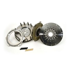 Centerforce DYAD ? DS 8.75, Multi-Disc Clutch and Flywheel Kit, 28.7 lbs, 6 Bolt Crank, 300-600 ft/lbs Capacity, 8.75in Dia., 23-Spline, Fits Ford Focus RS 2.3L