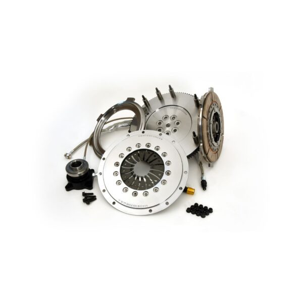 Centerforce DYAD ? XDS 8.75, Extreme Multi-Disc Clutch and Flywheel Kit, 30.70 lbs, 114 Tooth Gear, 7 Bolt Crank, 400-800 ft/lbs Capacity, 8.75in Dia., 23-Spline, Fits Mitsubishi Lancer Evolution 2.0L