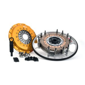 Centerforce TRIAD ? XDS, Extreme Multi-Disc Clutch and Flywheel Kit, 34.30 lbs, 168 Tooth Gear, 0 in/oz Internally Balanced, 6 Bolt Crank, 1100 ft/lbs Capacity, 8.750in Dia., 26-Spline, Fits Chevrolet/Pontiac Cars 8 Cyl