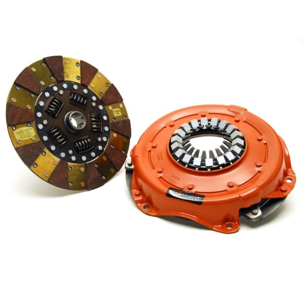 Centerforce Dual Friction ?, High Performance Clutch Pressure Plate and Disc Set, 529 ft/lbs Capacity, 10.4in Dia., 10-Spline, Fits Jeep Trucks 6/8 Cyl