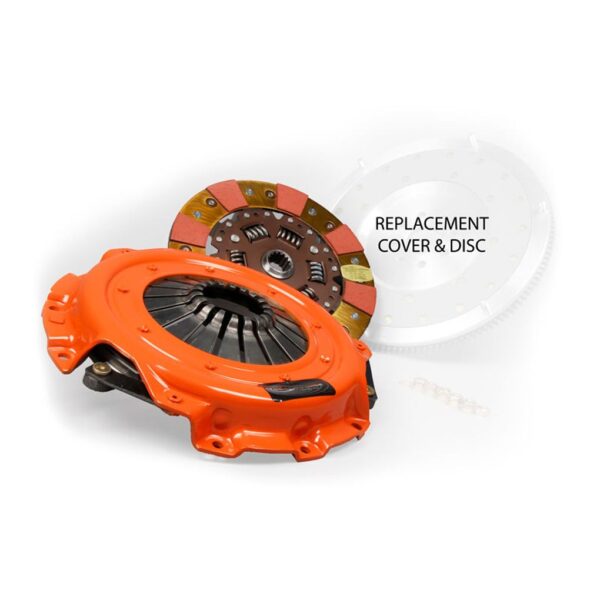 Centerforce Dual Friction ?, High Performance Clutch Pressure Plate and Disc Set, 345 ft/lbs Capacity, 9.125in Dia., 14-Spline, Fits Chevrolet/Saturn Cobalt and Ion Red Line 2.0L