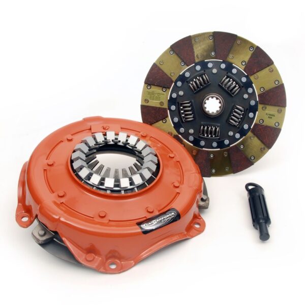 Centerforce Dual Friction ?, High Performance Clutch Pressure Plate and Disc Set, 590 ft/lbs Capacity, 10.4in Dia., 10-Spline, Fits - Cars and Trucks 6/8 Cyl