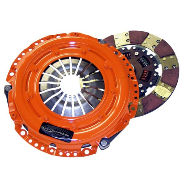 Centerforce Dual Friction ?, High Performance Clutch Pressure Plate and Disc Set, 263 ft/lbs Capacity, 9.4375in Dia., 23M-Spline, Fits Ford Focus 2.0L/2.3L
