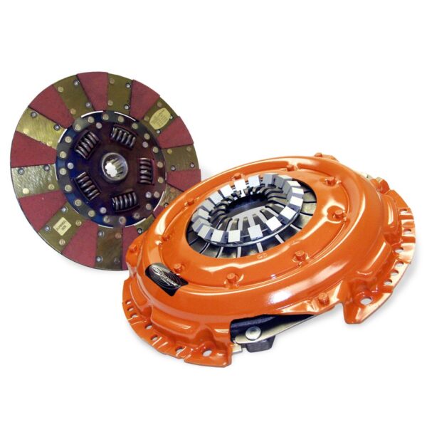 Centerforce Dual Friction ?, High Performance Clutch Pressure Plate and Disc Set, 687 ft/lbs Capacity, 11in Dia., 10-Spline, Fits Ford Mustang GT 4.6L