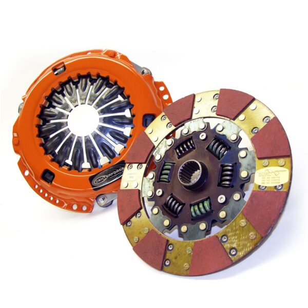 Centerforce Dual Friction ?, High Performance Clutch Pressure Plate and Disc Set, 466 ft/lbs Capacity, 9.250in Dia., 21-Spline, Fits Scion/Toyota Cars and Trucks 4/6 Cyl