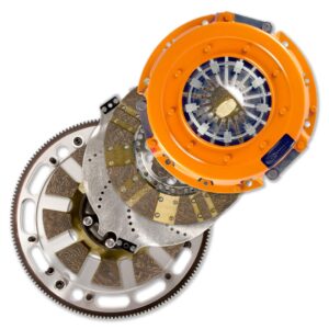 Centerforce DYAD ? DS 10.4, Multi-Disc Clutch and Flywheel Kit, 143 Tooth Gear, 0 in/oz Internally Balanced, 8 Bolt Crank, 1300 ft/lbs Capacity, 10.4in Dia., 26-Spline, Fits Dodge/Plymouth Cars 7.0L/7.2L