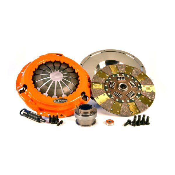 Centerforce Dual Friction ?, High Performance Clutch and Flywheel Kit, 129 Tooth Gear, 8 Bolt Crank, 491 ft/lbs Capacity, 11in Dia., 21-Spline, Fits Toyota FJ Cruiser and Tacoma 4.0L