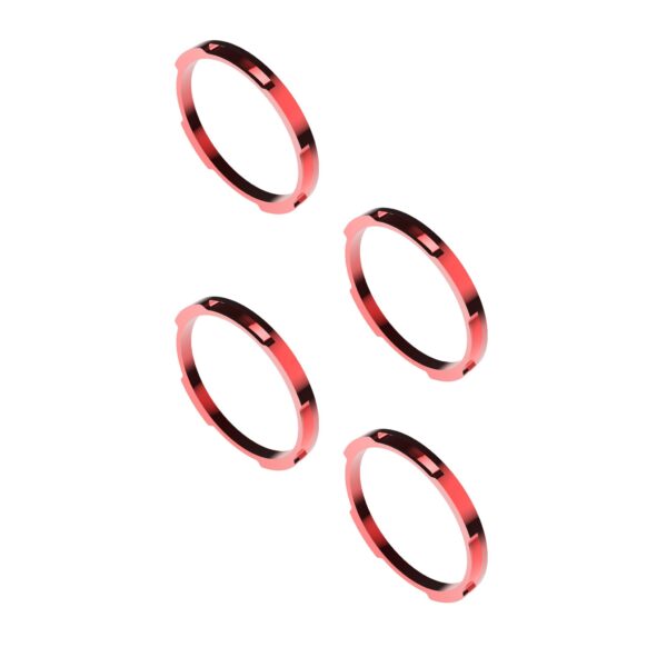 KC Bezel Ring KC FLEX ERA BAR Red 4PC