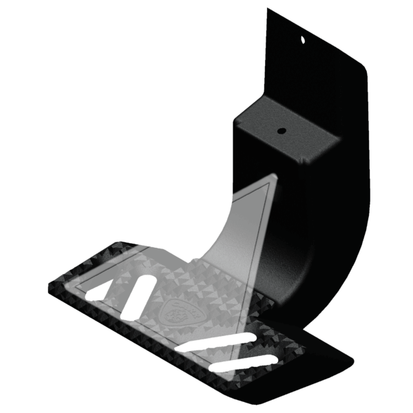 Carr - 140201-1 - MAXno-drill Side Step - Black - Single