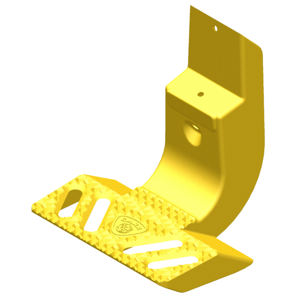 Carr - 140107-1 - MAXno-drill Side Step - Yellow - Single